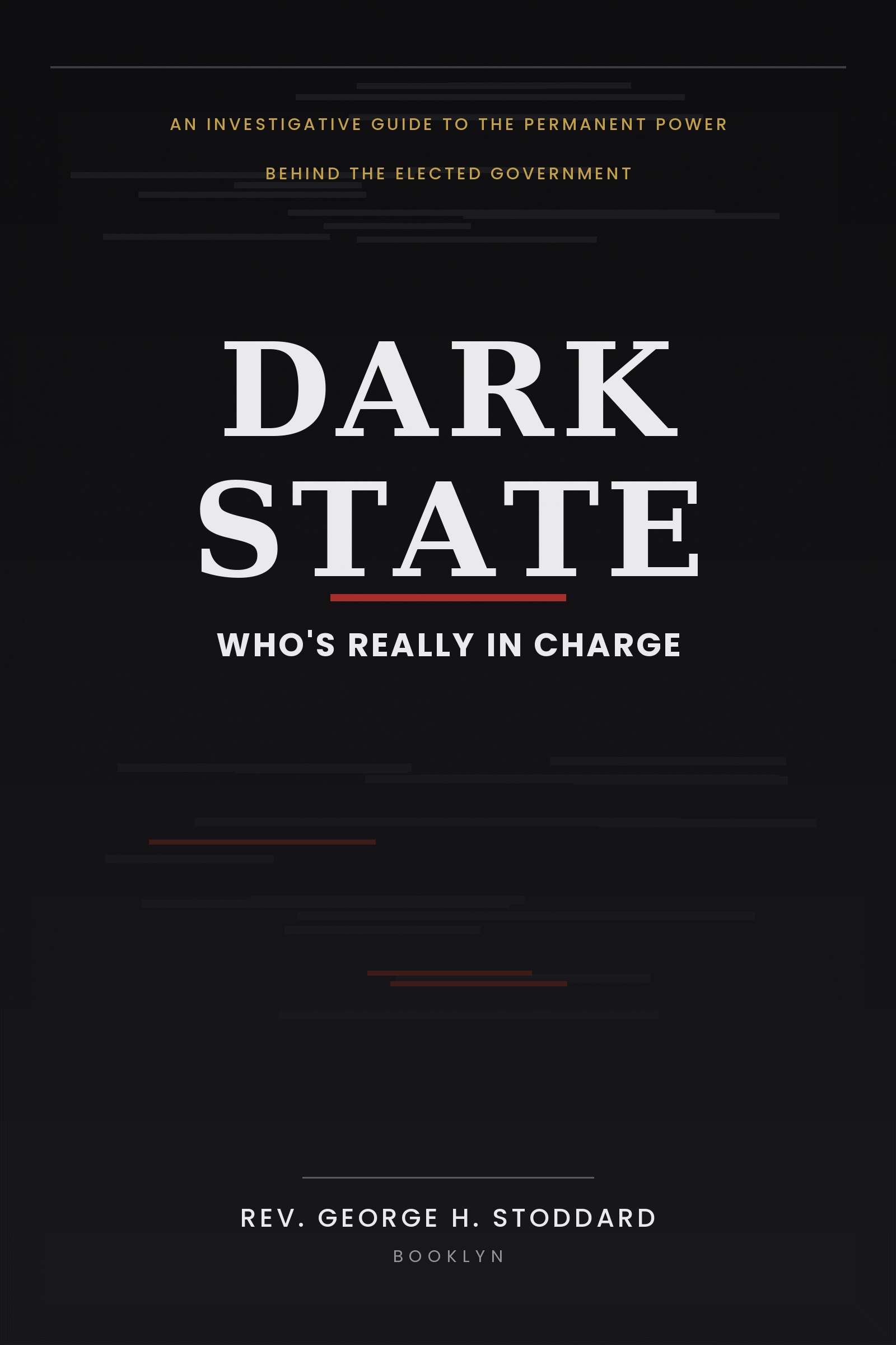 Cover of Dark State: Who's Really In Charge by Rev. George H. Stoddard